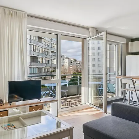 Superbe 8eme Terrasse Parking Prive Apartmán Lyon